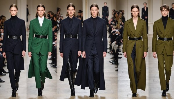 Les vêtements unisexes dans la haute couture : analyse des derniers défilés